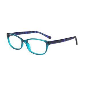 New Designer Inspired SUCCESS XPL Green & Blue CHELSEY Eyeglasses 54mm with Case